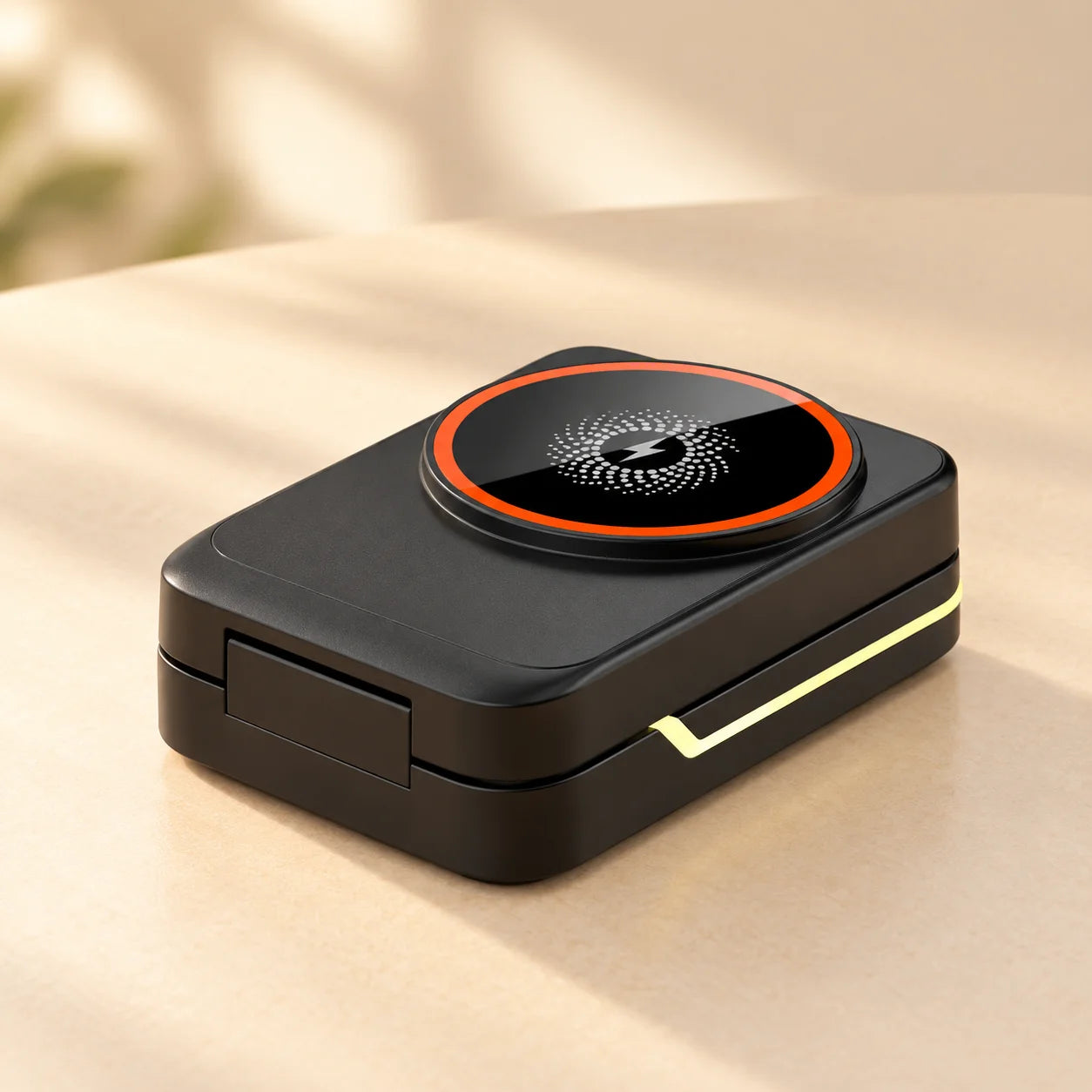 FoldCharge in its compact folded position